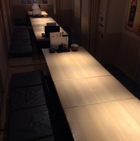 【掘りごたつ式個室完備】4名～最大23名様までOK