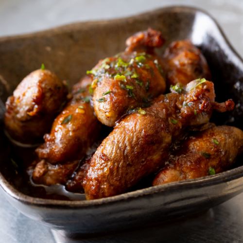 新食感を堪能◎ハツ焼き！