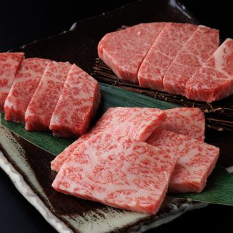 [All-you-can-eat A5 Kuroge Wagyu beef EXTRA ARASHI course 90 minutes] All items: 10,480 yen (tax included) / per person *Reservation required