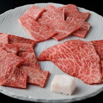 [All-you-can-eat A5 Kuroge Wagyu beef yakiniku course for 90 minutes] 35 dishes in total: 4,928 yen (tax included) per person