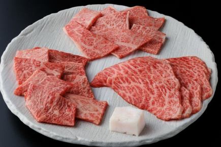 [All-you-can-eat A5 Kuroge Wagyu beef yakiniku course for 90 minutes] 35 dishes in total: 4,928 yen (tax included) per person