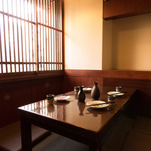 座敷のテーブルタイプのお席です。接待やプライベート宴会に最適です。本郷三丁目　居酒屋　食べ放題　飲み放題