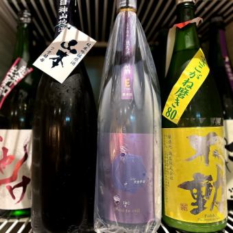 【地酒コース】 地酒も全て飲み放題！2時間 5500円（税込）