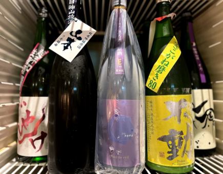 【地酒コース】 地酒も全て飲み放題！2時間 5500円（税込）
