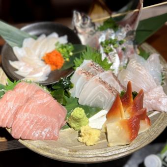 【あじひろ★鍋コース】　全8品　2.5H飲み放題付　6500円(税込)