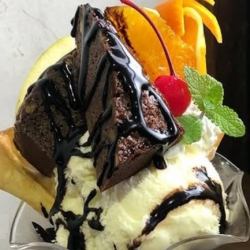 川のhotoriパフェ