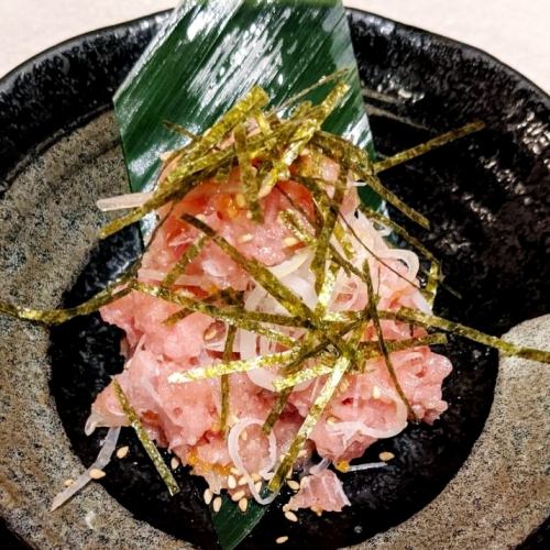 ねぎとろ梅水晶