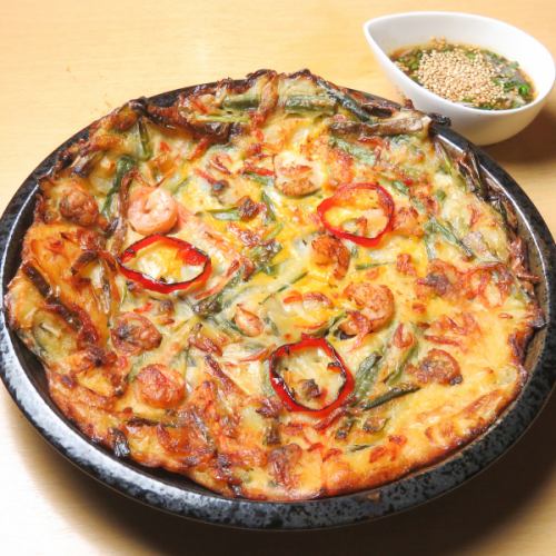 An array of classic Korean dishes