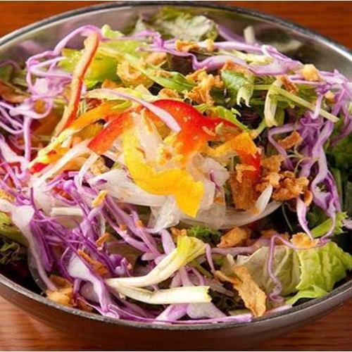 【お通し】リーフサラダ食べ放題