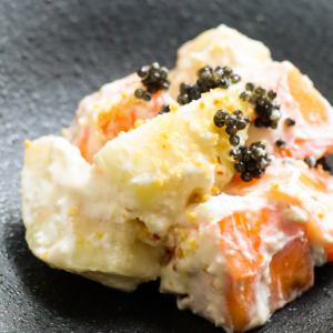 フルーツ マスカルポーネ 白和え キャビア