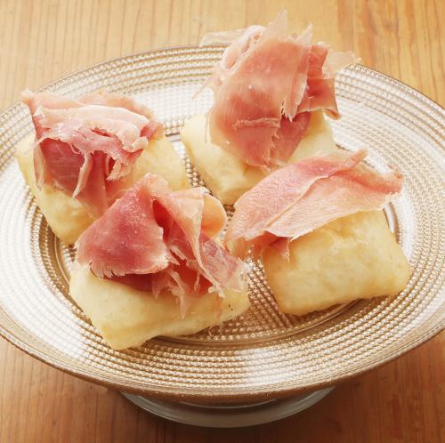 Parma Ham Torta Fritta (2 Pieces)