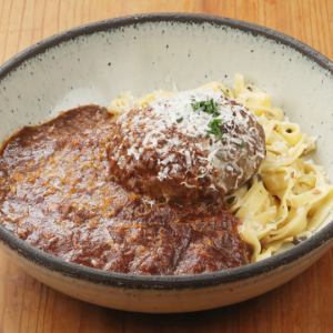 おおいた和牛 ミートバーグソーススペシャル-タリアテッレ-