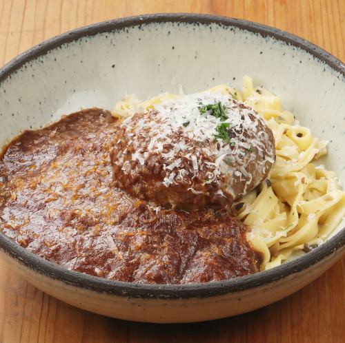 Oita Wagyu Beef with Meatburger Sauce Special - Tagliatelle -