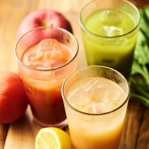 The stylish original drinks are also popular at girls' get-togethers!