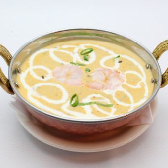 【シーフード】プラウンカレー