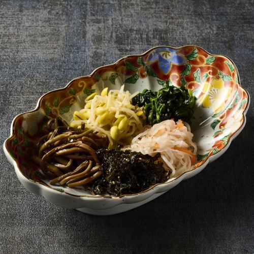 ナムル盛り合わせ