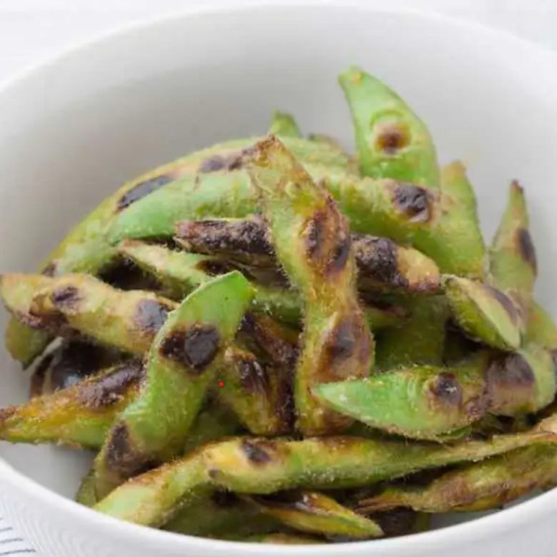 Baked edamame