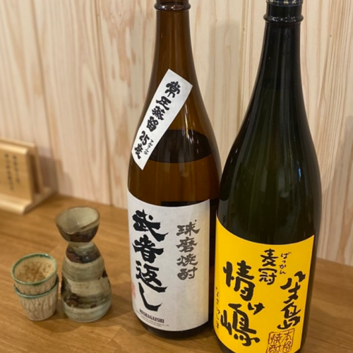 こだわりの日本酒・焼酎！