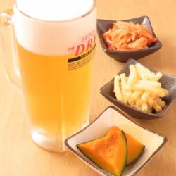 選べるお通し 炙鳥システム