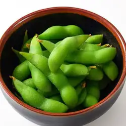 刚煮好的毛豆