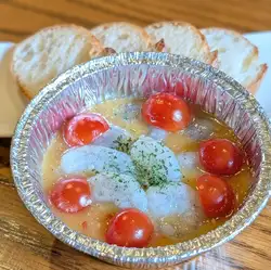 蒜香虾（配法棍面包）