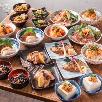 当日予約OK!◆お刺身や肉豆腐など全7品◆当店の魅力を心ゆくまで堪能できるコース5500円(税込)