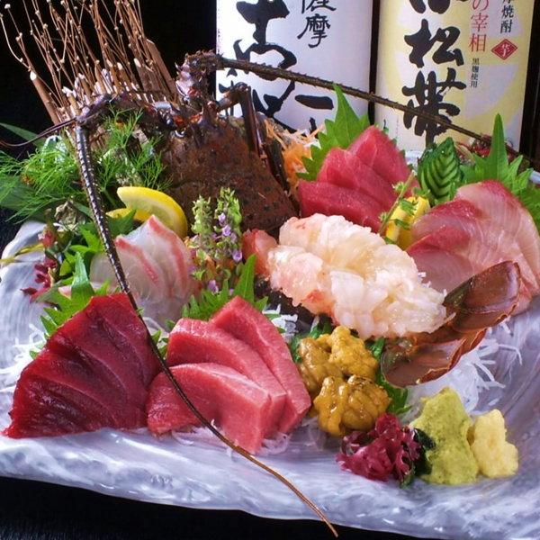 北海道の海鮮こだわりの食材料理長が厳選した肉や魚の贅沢食材を使用したお酒の進む当店自慢の料理の数々。