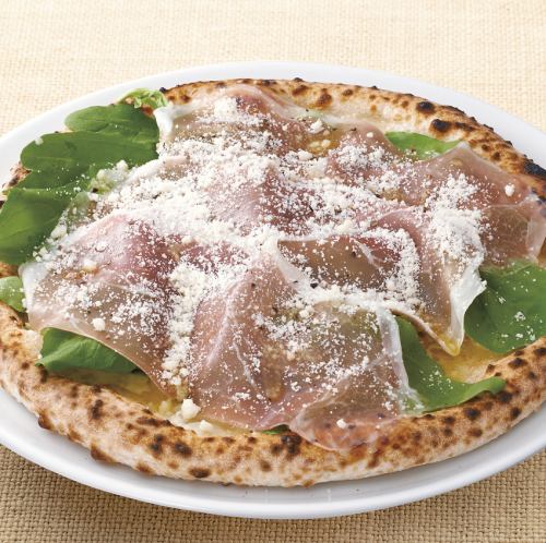 Neapolitan-style prosciutto and arugula