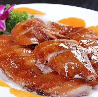 香港風釜焼きあひるの照り焼き