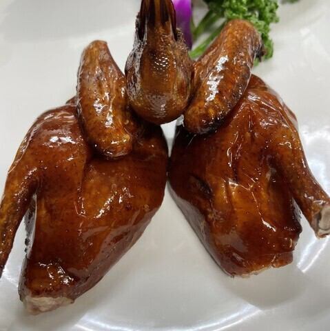 香港風鳩の照り焼き 一匹