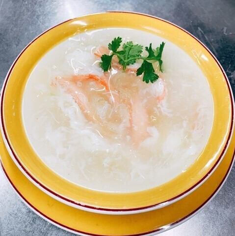 蟹肉入りフカヒレスープ 2～3名様