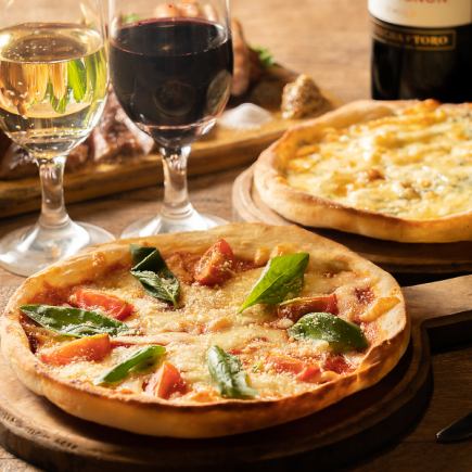 仅限周日至周四【富乐套餐】5道菜,3小时畅饮,价格2800日元(含税)