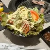野菜サラダ/輪切りトマトサラダ