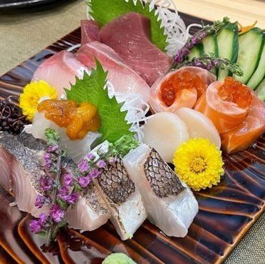 厳選食材を使用した一品の数々