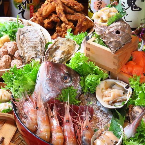 “享用时令食材”的宴会套餐4,000日元～！