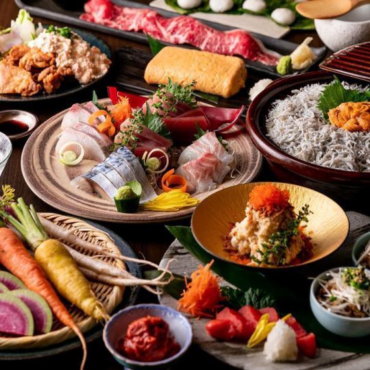 九州郷土料理を豊富に取り揃え！博多串焼きや熊本産馬刺しに薩摩地鶏など、池袋で九州を食すなら当店へ！