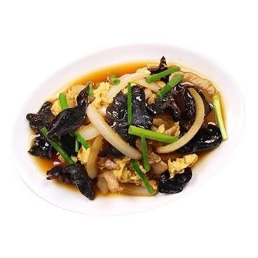 きくらげと卵の炒め