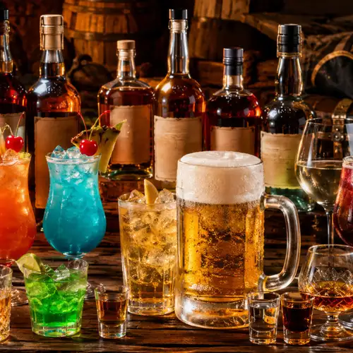 這裡提供多種暢飲選擇。