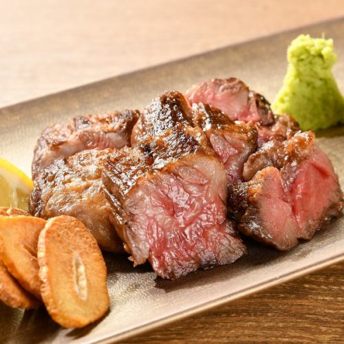 Specially selected Wagyu beef skirt steak (wasabi soy sauce)