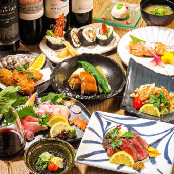 冬の宴会にもぴったり◎宴会堪能コース2時間飲み放題付6000円(全9品)