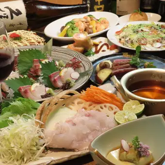 Hachiya - Luxurious Stamina Feast Course ◎ Signature Steak and Conger Eel Hot Pot... 2-hour all-you-can-drink included - 6000 yen (9 dishes total)