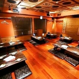 <3F> The tatami room can seat 2 to 36 people!
