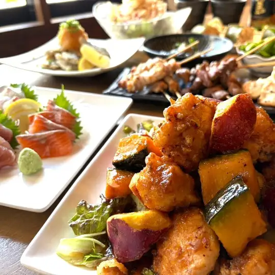 [Limited to September, October, and November] Generous portions! Early Autumn Banquet Course 3,980 yen (tax included) ★ 120-minute all-you-can-drink included