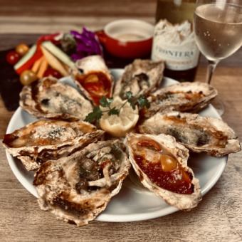 3時間☆スペシャルプラン前菜盛合わせや焼き牡蠣の2種食べ比べなど11品と飲み放題付4000円