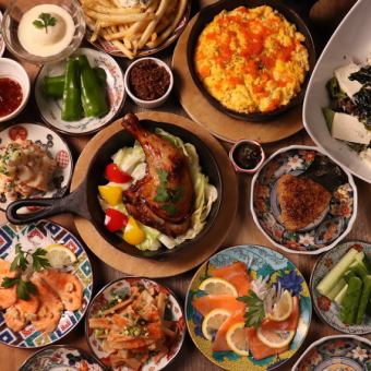 【僅限午餐】12道菜，物超所值！包含2道特色菜。 【午餐飲品】套餐3000日圓