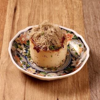 とろろ昆布の大根ステーキ