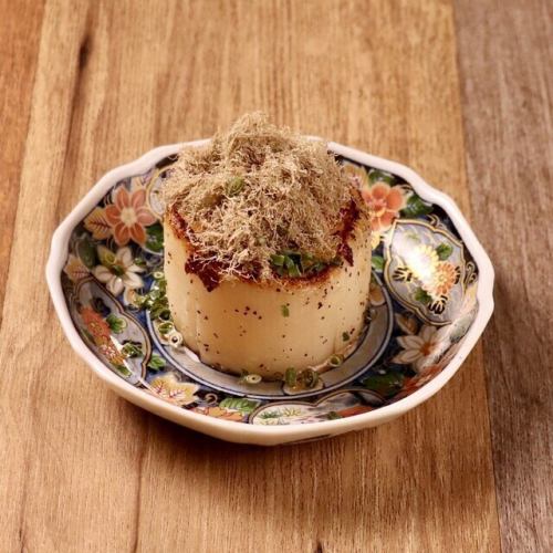 とろろ昆布の大根ステーキ