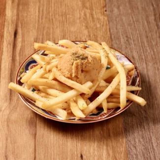 バター醤油のフライドポテト