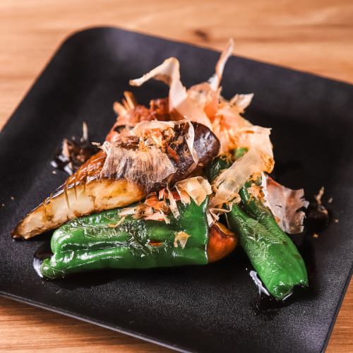 【季節を味わう】厳選された新鮮野菜を香ばしく焼き上げた至高のひと皿♪