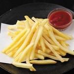 Potato fries made with salted seaweed